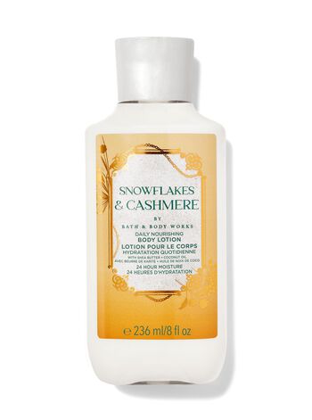 Snowflakes & Cashmere By Bath & Body Works Daily Nourishing Body Lotion Daily Nourishing Body Lotion