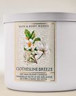 Clothesline Breeze 3-Wick Candle image number null