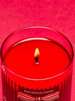 Winter Candy Apple Single Wick Candle image number null