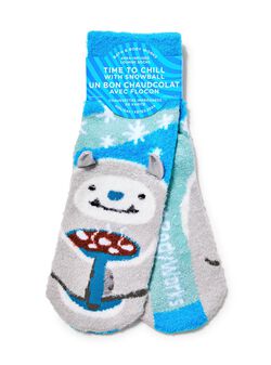 Yeti Shea-Infused Lounge Socks Yeti Shea-Infused Lounge Socks