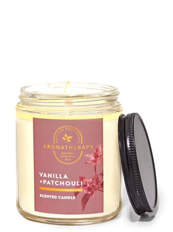Vanilla Patchouli Single Wick Candle Single Wick Candle