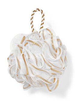 Gold Lurex Loofah Bath Sponge