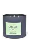 Cypress & Oud 3-Wick Candle image number null