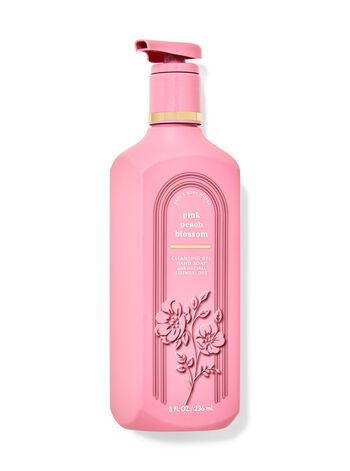 Pink Peach Blossom Cleansing Gel Hand Soap Cleansing Gel Hand Soap