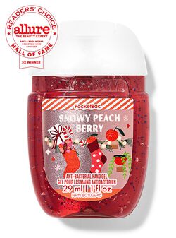 Snowy Peach Berry PocketBac Hand Sanitizer Snowy Peach Berry PocketBac Hand Sanitizer