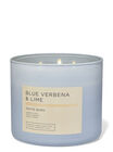 Blue Verbena & Lime 3-Wick Candle image number null
