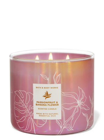 Passionfruit & Banana Flower 3-Wick Candle 3-Wick Candle