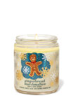 Gingerbread Marshmallow Single Wick Candle image number null