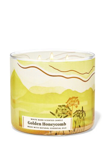 Golden Honeycomb 3-Wick Candle 3-Wick Candle