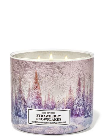 Strawberry Snowflakes 3-Wick Candle 3-Wick Candle