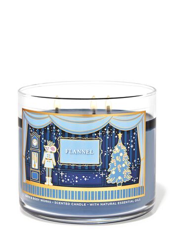 Flannel 3-Wick Candle 3-Wick Candle