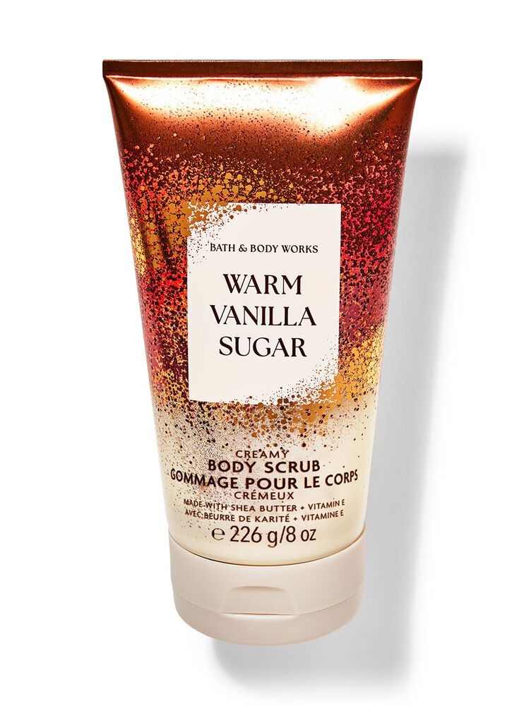 Warm Vanilla Sugar Creamy Body Scrub Creamy Body Scrub