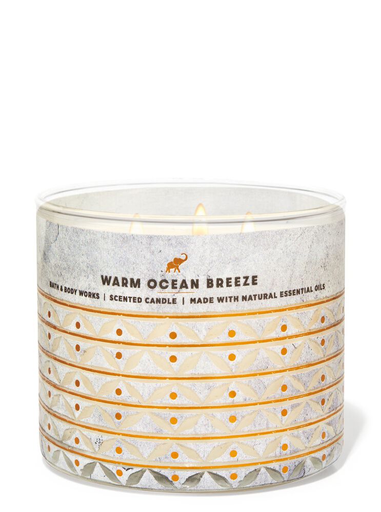 Warm Ocean Breeze 3-Wick Candle 3-Wick Candle