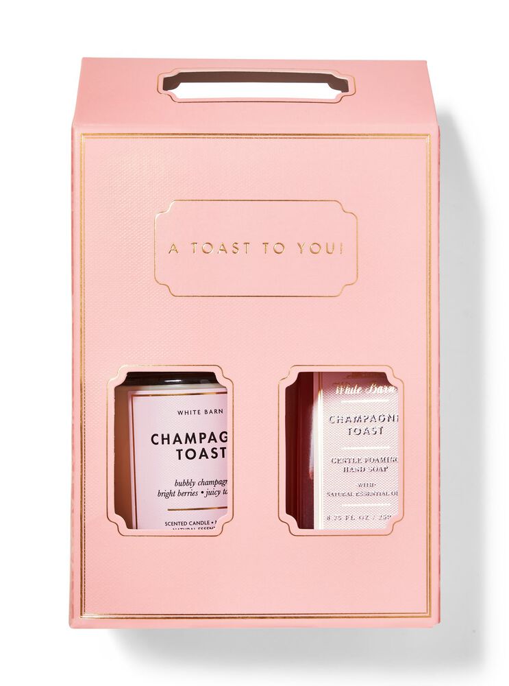Champagne Toast Gift Box Set Gift Box Set