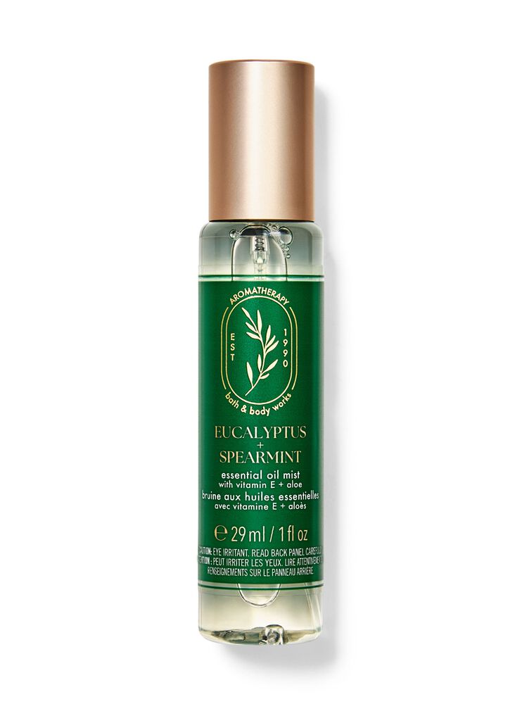 Eucalyptus Spearmint Essential Oil Mist Travel Size Essential Oil Mist
