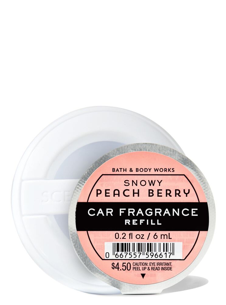 Snowy Peach Berry Car Fragrance Refill Car Fragrance Refill