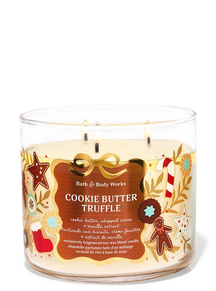 Cookie Butter Truffle 3-Wick Candle 3-Wick Candle