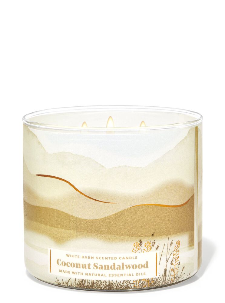 Coconut Sandalwood 3-Wick Candle 3-Wick Candle