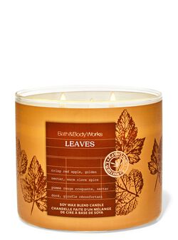 Leaves 3-Wick Candle
