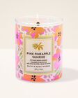 Pink Pineapple Sunrise Single Wick Candle image number null