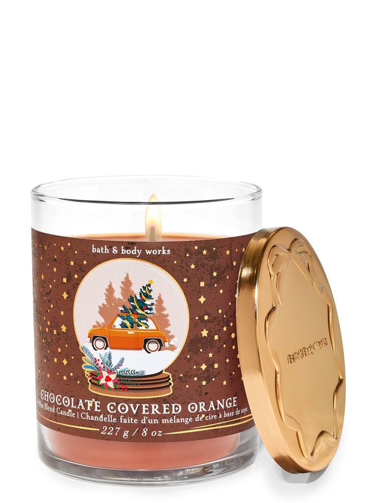 Chocolate Covered Orange Single Wick Candle Single Wick Candle