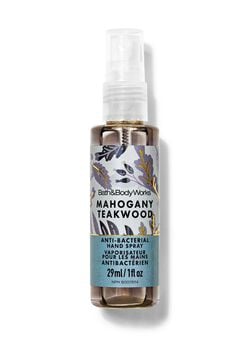 Mahogany Teakwood Hand Sanitizer Spray Mahogany Teakwood Hand Sanitizer Spray