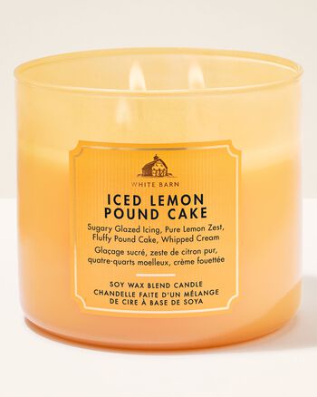 Iced Lemon Pound Cake 3-Wick Candle 3-Wick Candle
