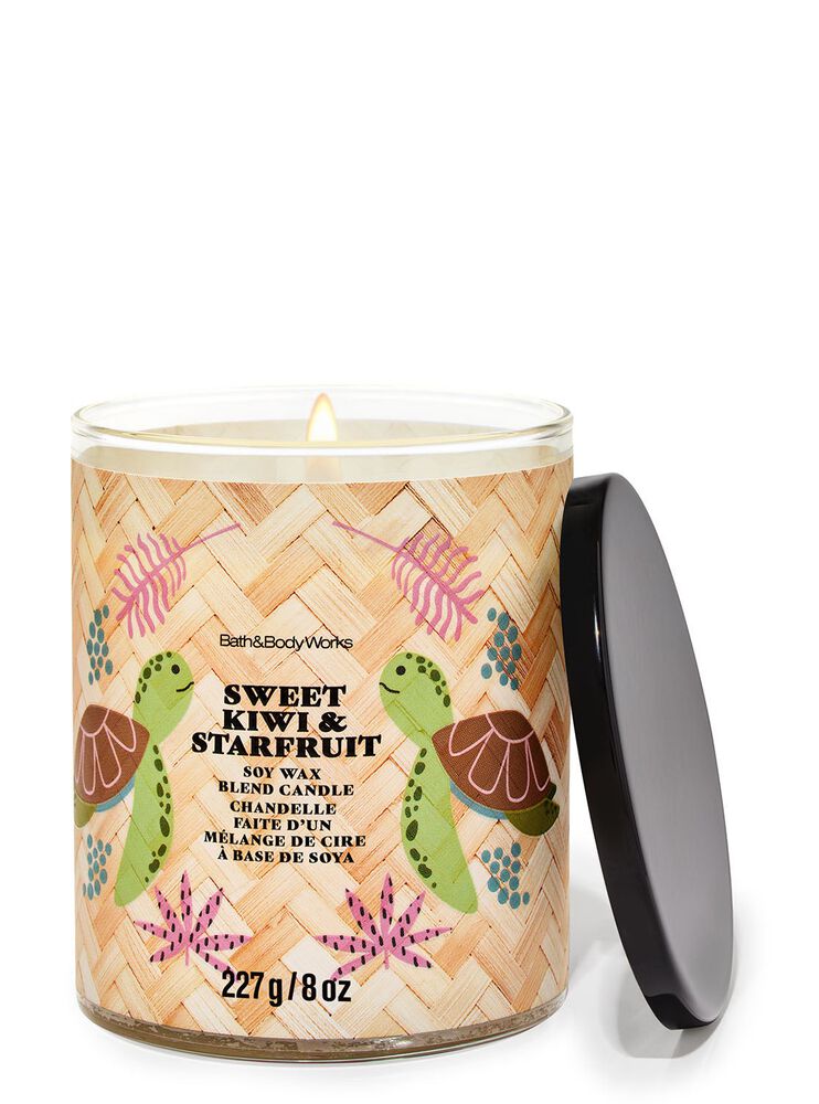 Sweet Kiwi & Starfruit Single Wick Candle Single Wick Candle