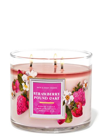 Strawberry Pound Cake 3-Wick Candle 3-Wick Candle