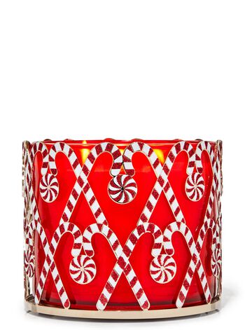 Peppermint Lane 3-Wick Candle Holder 3-Wick Candle Holder