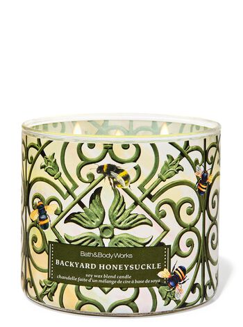Backyard Honeysuckle 3-Wick Candle 3-Wick Candle