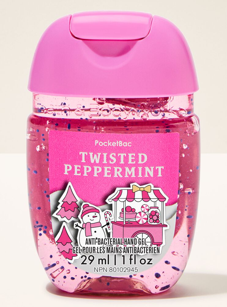 Twisted Peppermint PocketBac Hand Sanitizer PocketBac Hand Sanitizer