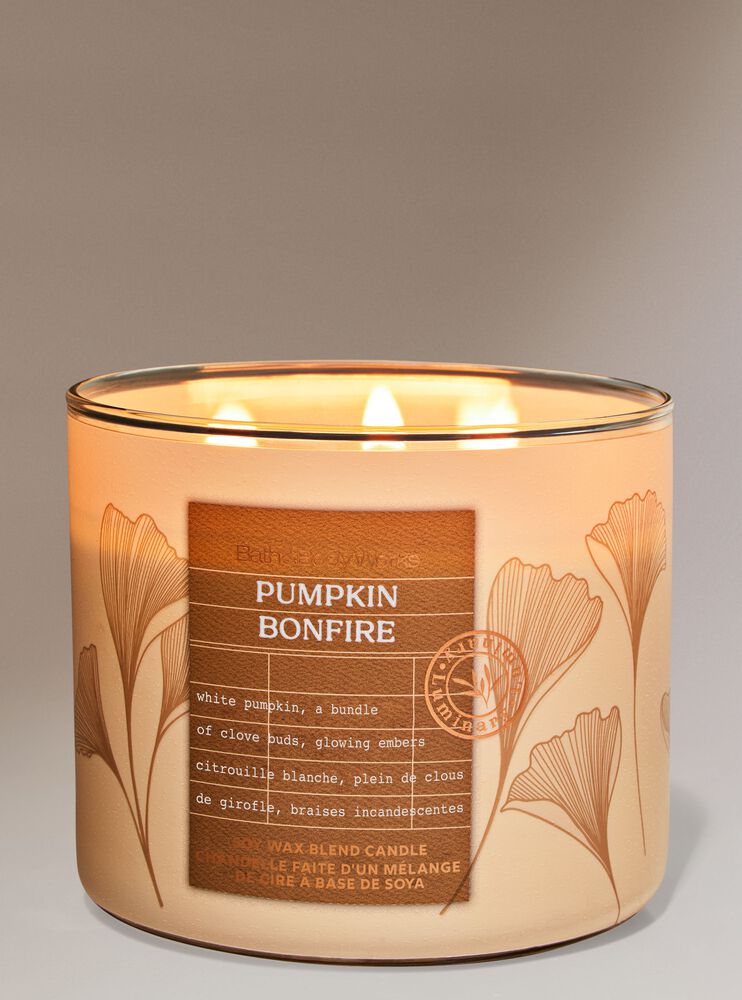 Pumpkin Bonfire 3-Wick Candle 3-Wick Candle