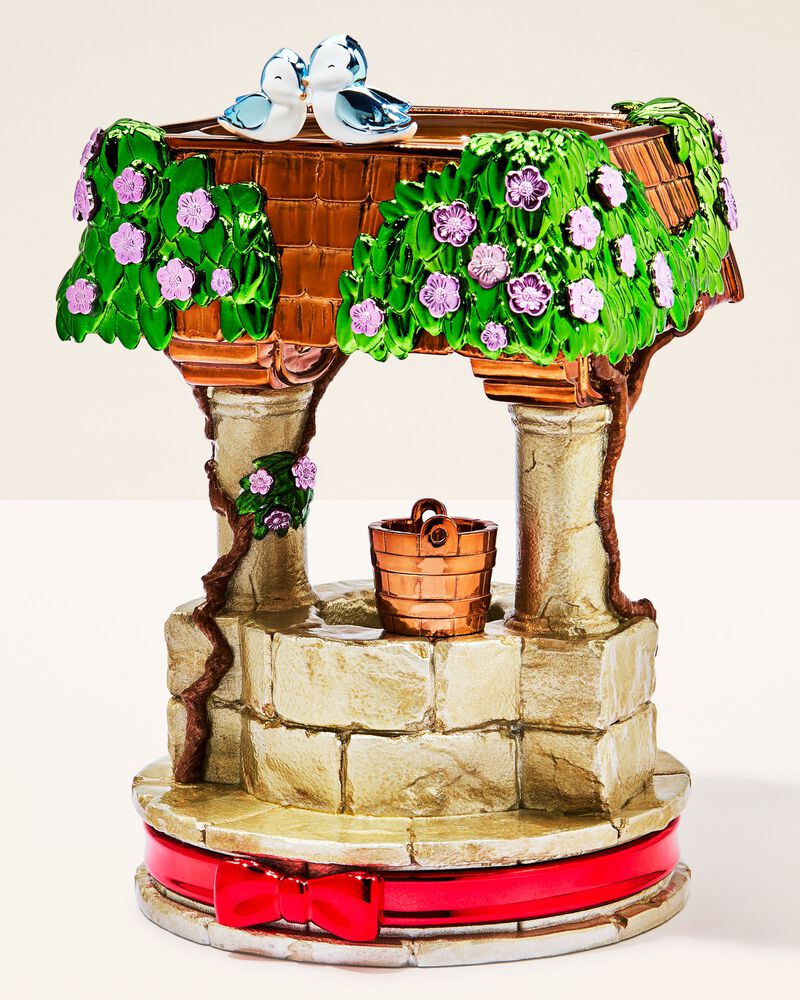 Snow White Pedestal
 3-Wick Candle Holder 3-Wick Candle Holder