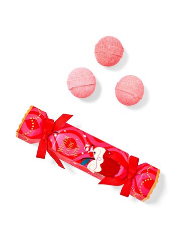 Winter Candy Apple Mini Bath Fizz Set Mini Bath Fizz Set