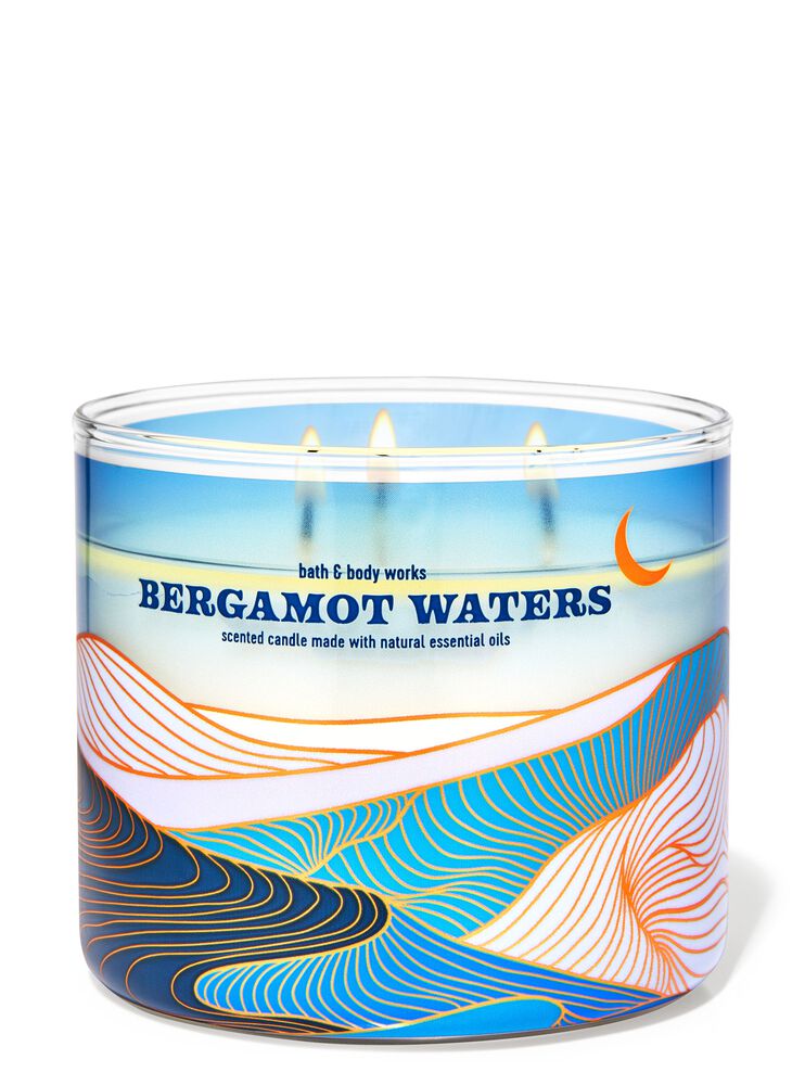 Bergamot Waters 3-Wick Candle 3-Wick Candle