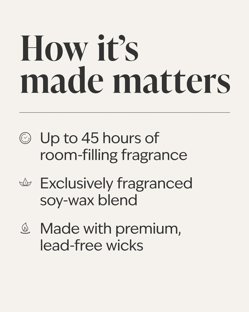 Mahogany Teakwood Mason Single Wick Candle Single Wick Candle