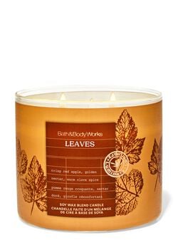 Leaves 3-Wick Candle Leaves 3-Wick Candle