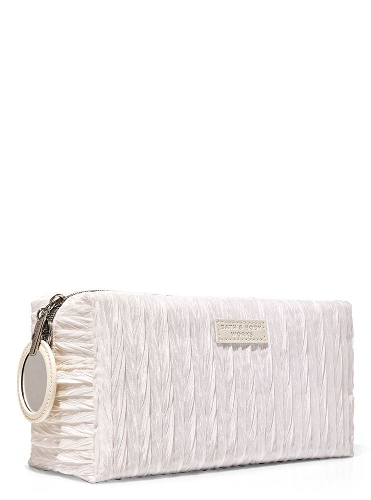 White With Mirror Cosmetic Bag Cosmetic Bag