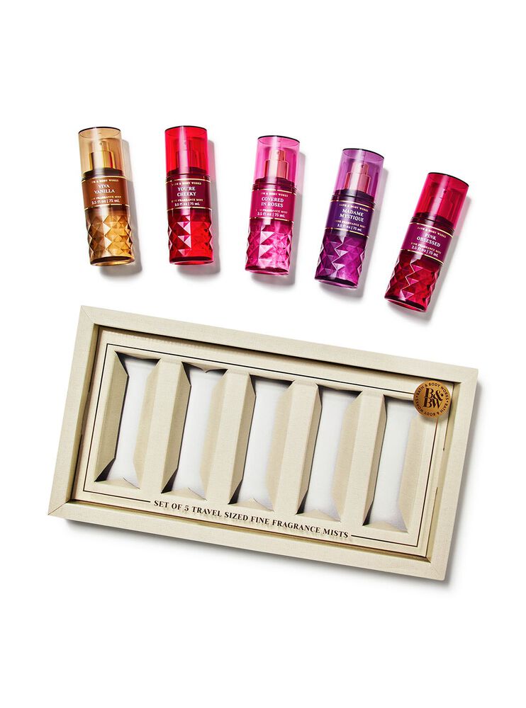 Everyday Luxuries 5-piece Mini Fine Fragrance Mist Gift Set 5-piece Mini Fine Fragrance Mist Gift Set