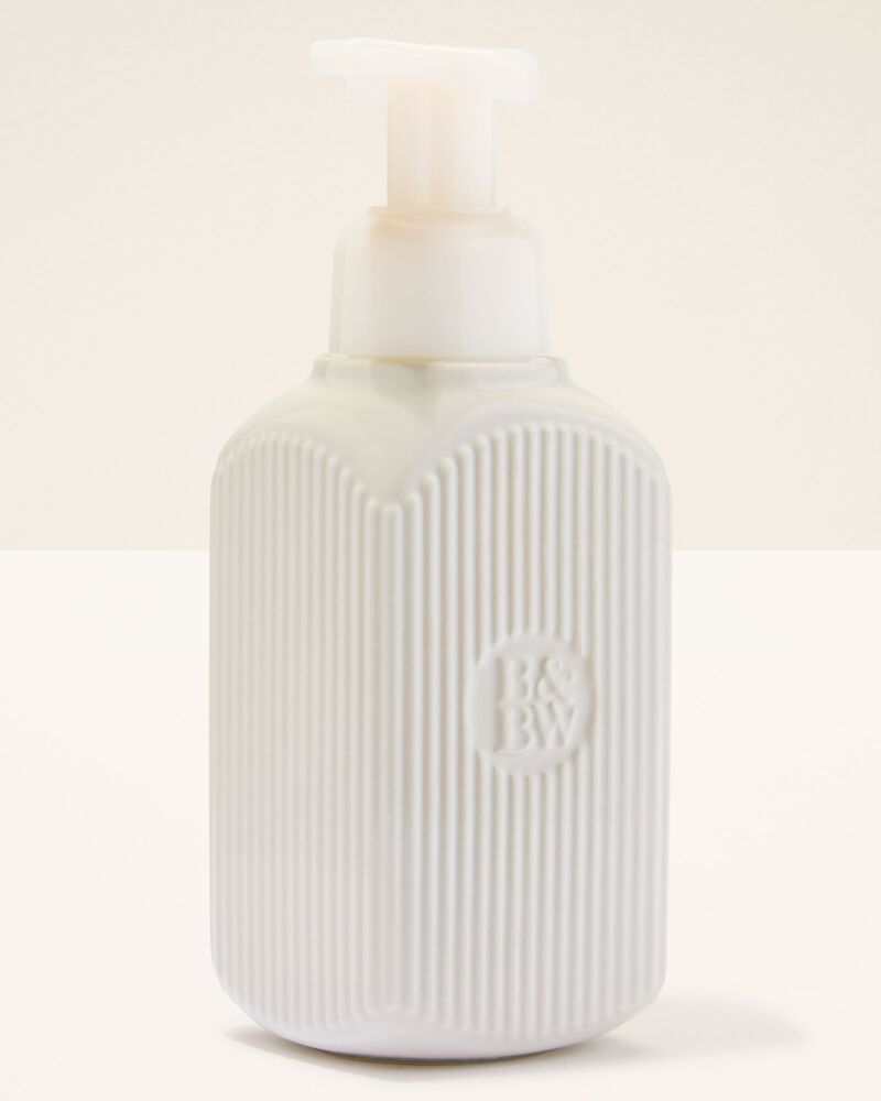 Cream Ceramic Gentle & Clean Foaming Hand Soap Dispenser Gentle & Clean Foaming Hand Soap Dispenser