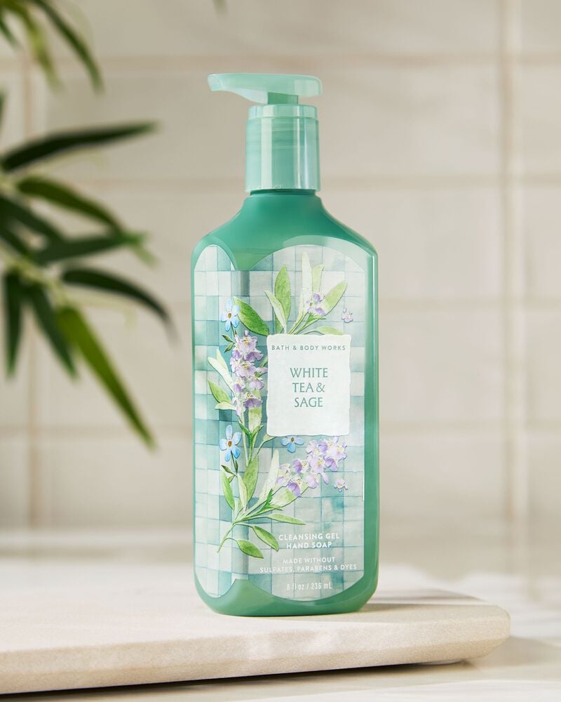 White Tea & Sage Cleansing Gel Hand Soap Cleansing Gel Hand Soap