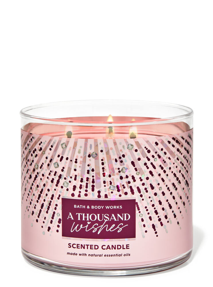 Shop A Thousand Wishes 3-Wick Candle PH Bath Body Works