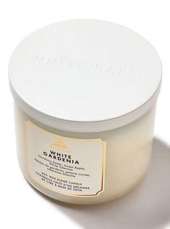 White Gardenia 3-Wick Candle 3-Wick Candle