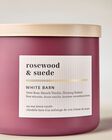 Rosewood & Suede 3-Wick Candle image number null