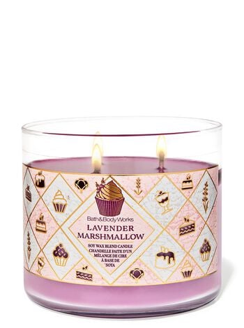 Lavender Marshmallow 3-Wick Candle 3-Wick Candle