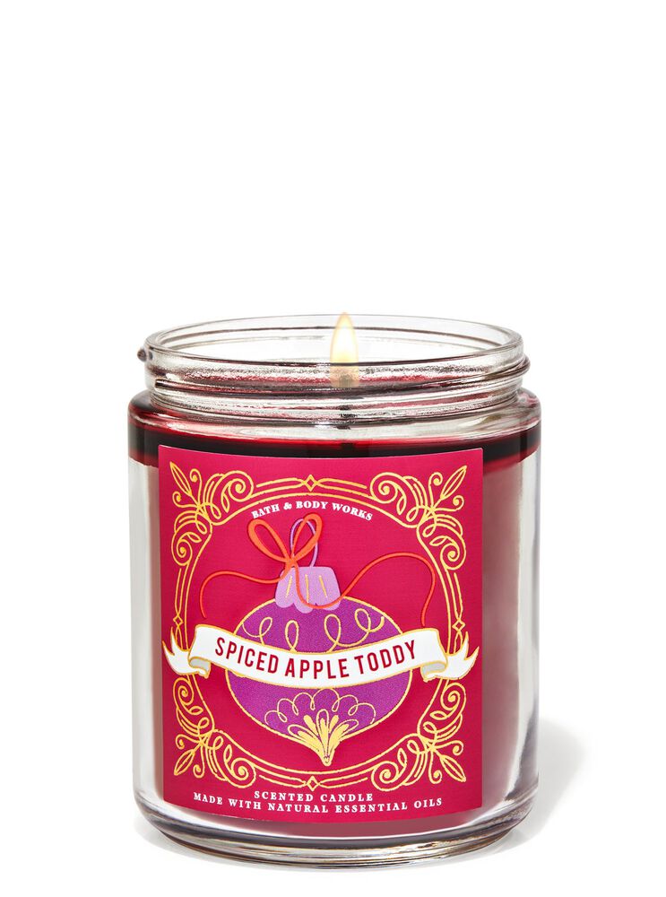 Spiced Apple Toddy Single Wick Candle Single Wick Candle