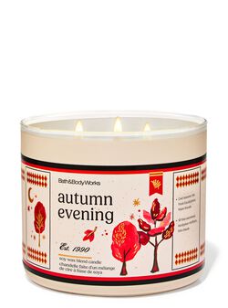 Autumn Evening 3-Wick Candle