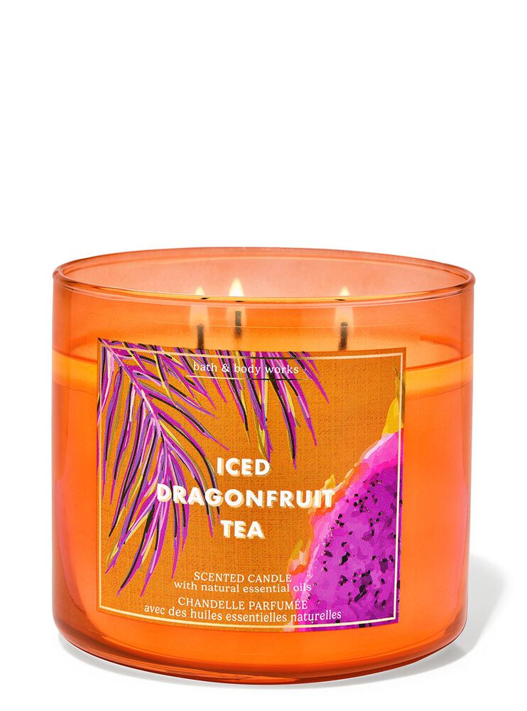 Iced Dragon Fruit Tea 3-Wick Candle 3-Wick Candle