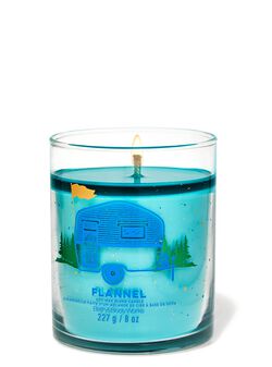 Flannel Signature Single Wick Candle